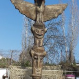 totem indien boisI